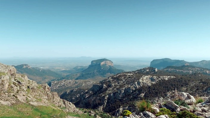 Blick auf das Tramuntana-Gebirge