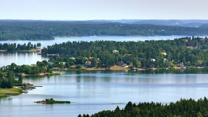 Panoramabild von Stockholms Inselwelt