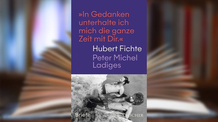 Buchcover: "In Gedanken unterhalte ich mich die ganze Zeit mit Dir." Briefe von H. Fichte und P. M. Ladiges