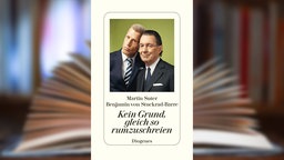 Buchcover:WDR 3, Lesestoff, „Kein Grund, gleich so rumzuschreien“ von Benjamin von Stuckrad-Barre und Martin Suter