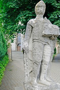 Rolandstatue, Stiftskirche St. Peter und Paul