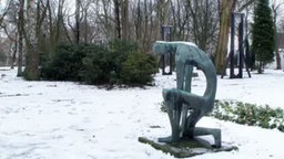 Skulpturenpark im Winter