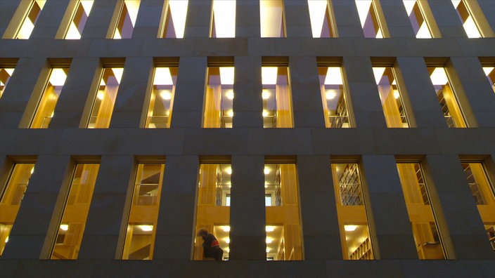 Fassade der Diözesanbibliothek Münster