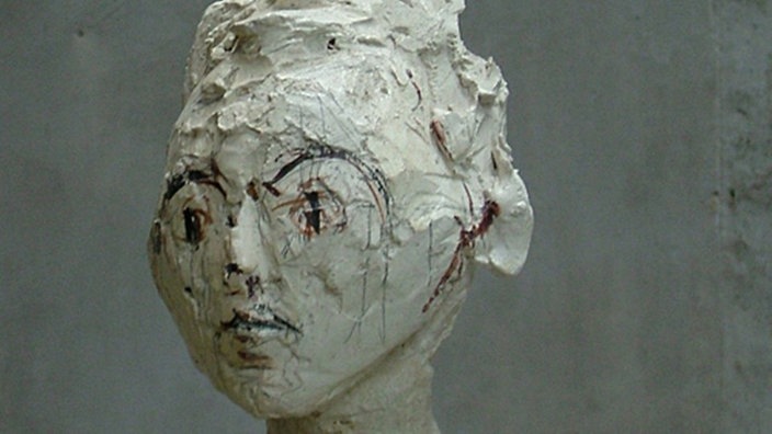 Alberto Giacometti: "Frau auf dem Wagen"