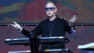 Depeche Mode-Musiker Andy Fletcher, live in Paris, 2017