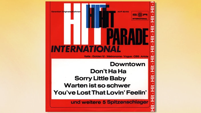 Hitparade International 2.Folge (1965), Cover vorn 