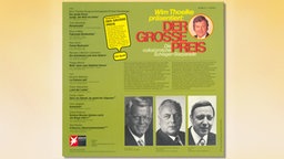 LP "Wim Thoelke präsentiert: Der große Preis" Cover hinten