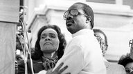 Stevie Wonder und Coretta Scott King