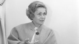 Die Opernsängerin Elisabeth Schwarzkopf