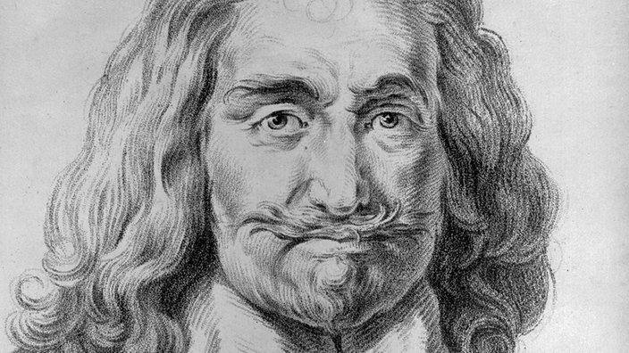 Thomas Hobbes, Stich von Jean Charles Francoise