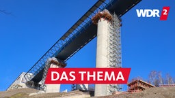 Baustelle A45 bei Lüdenscheid: Rahmede Talbrücke