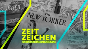 Verschiedene Ausgaben des Magazins "The New Yorker"