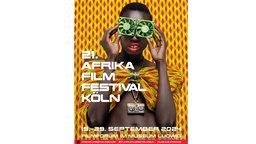  Plakat des 21. Afrika Film Festival Köln.