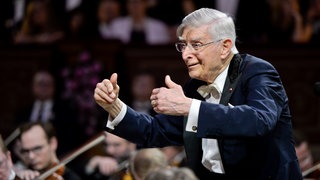 Der Dirigent Herbert Blomstedt.