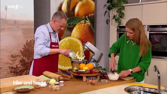 Schneller Quarkstollen mit Schokolade