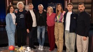 Matthias Reim, Wolfang Niedecken, Edin Hasanovic, Angie Berbuer, Micky Beisenherz, Susan Link, Mike Singer und Jana Ina Zarrella im Kölner Treff Studio