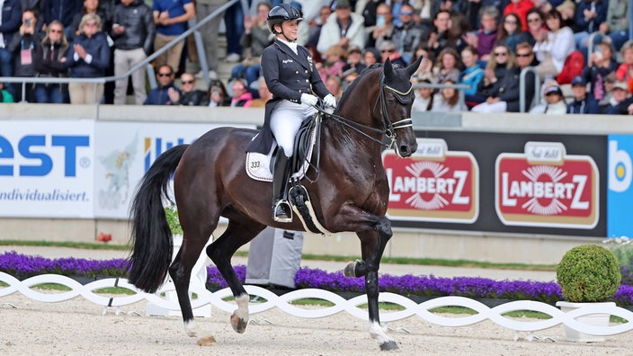 Isabell Werth mit Pferd Wendy de Fontaine