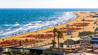 Ein Strand in Gran Canaria.