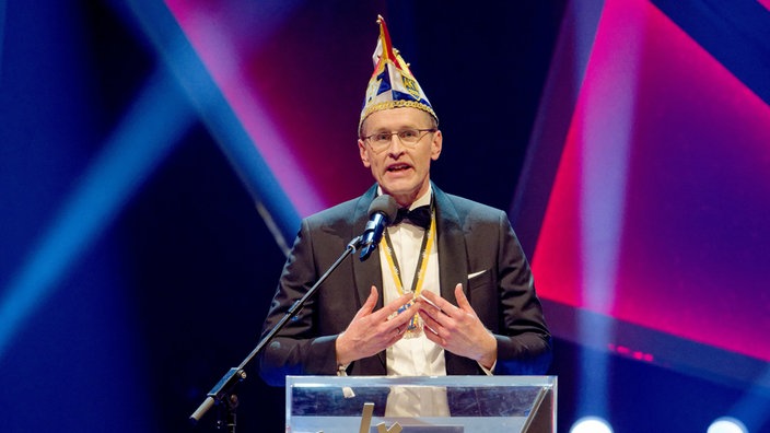 Daniel Günther -Ministerpräsident von Schleswig-Holstein hält Laudatio