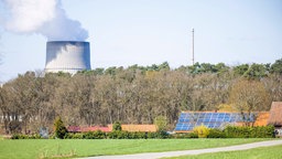 Das Atomkraftwerk Emsland in Lingen