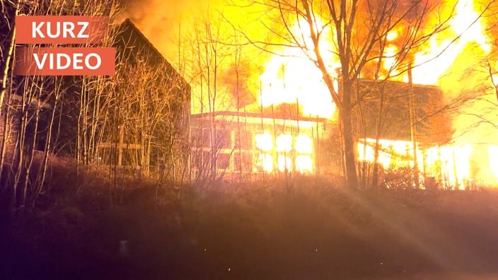 Großbrand in Brakel