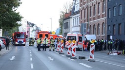 Großeinsatz auf der Essener Zollvereinstraße