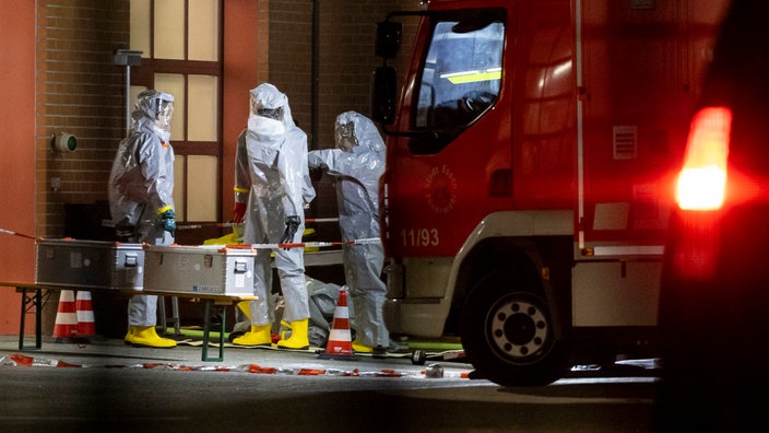 Feuerwehr und Polizei sind in Castrop-Rauxel im Einsatz.