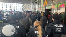 Zusammenkunft der rechten Gruppierung in Essen 