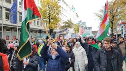 Pro-Palästina-Demo Düsseldorf