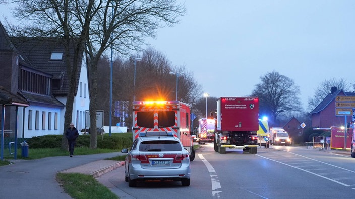 Brand im Seniorenheim in Bedburg-Hau