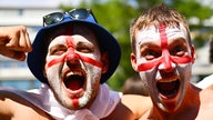 Fans vor dem Finale der Fußball-Europameisterschaft