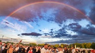 Fans beim Public Viewing in Gelsenkirchen