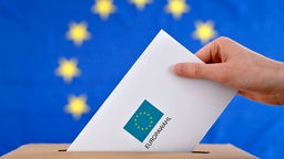 Wahlzettel Europawahl