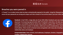 Bin ich Opfer des Facebook-Datenleak? Bei "Have I been pawned" kann man nachschauen