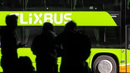 Reisebus des Unternehmens Flixbus