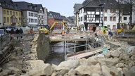 Auswirkungen der Flut in Bad Münstereifel 2021