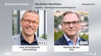 Zwei Porträtfotos: Uwe Schneidewind (links) und Andreas Mucke (rechts)