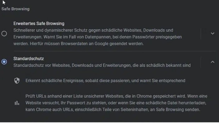 In den meisten modernen Browsern lässt sich ein Phishing-Schutz aktivieren