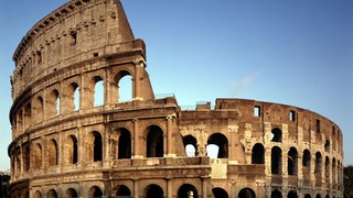 Colosseum in der Abenddämerung