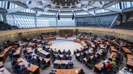 Der Landtag in Düsseldorf am Freitag 5. Juli 2024