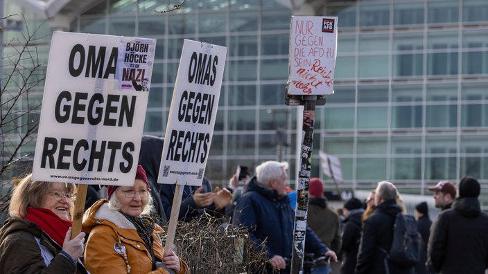 Oma gegen rechts 