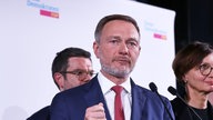 Christian Lindner äußert sich am Wahlabend zu den Ergebnissen der Bundestagswahl