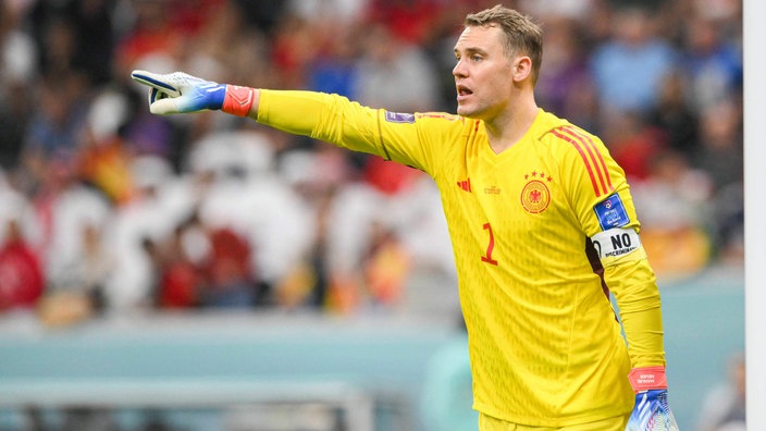 Manuel Neuer bei der WM 2022