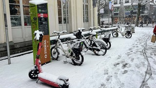 Bike-sharing-Station in Aachen