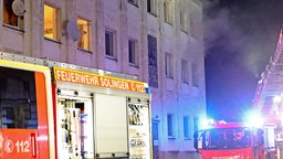 Brand in dreistöckigem Haus in Solingen