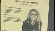 Auf einem Suchplakat ist 1994 die Tote vom Maisfeld in Meerbusch zu sehen