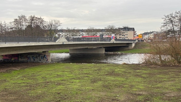 Brücke über den Fluss Rur