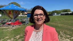 Die Marktleiterin Kathrin Krumbach | Bildquelle: Anette Flentge Die Marktleiterin Kathrin Krumbach