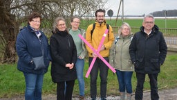 Grünen Delegation in Kerpen.