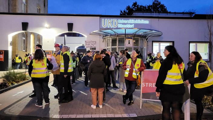 Warnstreik der Gewerkschaft verdi